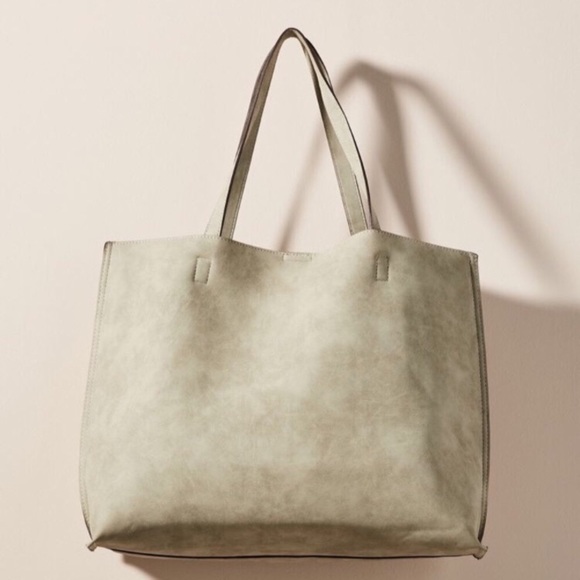 NWT Anthropologie Alice Springs Tote Bag in Blush - Picture 6 of 7